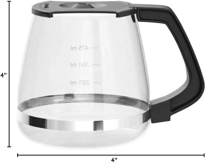 Cupa Joe Coffee Mug – 20oz Borosilicate Glass Diner Pot Mug