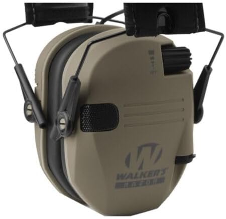 Walker's Razor Slim Ultra Low Profile Compact Design Adjustable Range Shooting