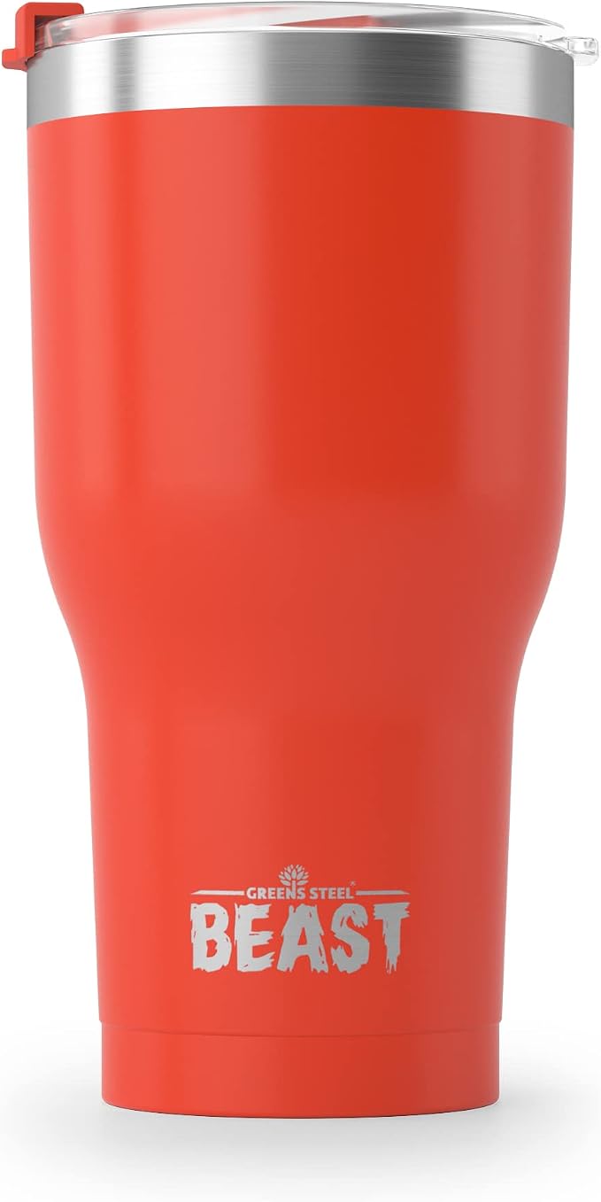 Beast 30 oz Tumbler Stainless Steel Vacuum Insulated Coffee Ice Cup Double Wall