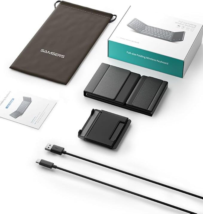 Samsers Foldable Bluetooth Keyboard