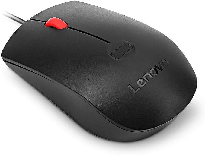Lenovo Fingerprint Biometric USB Mouse Pointing Devices