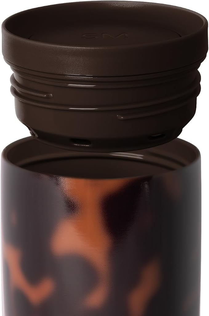 Simple Modern Insulated Travel Coffee Mug 360° Lid | 16oz | Tortoise | Voyager