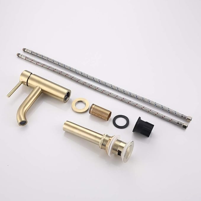 Single Handle Black Bathroom Faucet