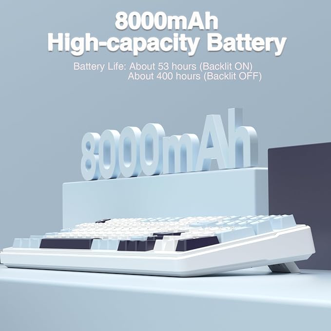 AULA F99 Wireless Mechanical Keyboard, Hot Swappable Custom Keyboard, Pre-lubed