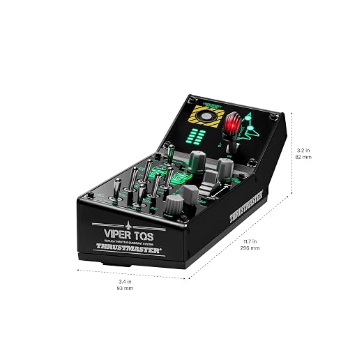 Thrustmaster Viper Panel: Backlit Control Panel,