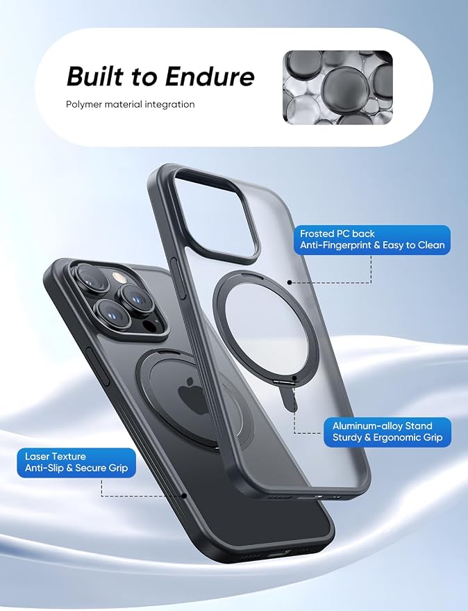 MAGIC JOHN 360° Rotatable Magnetic Invisible Stand