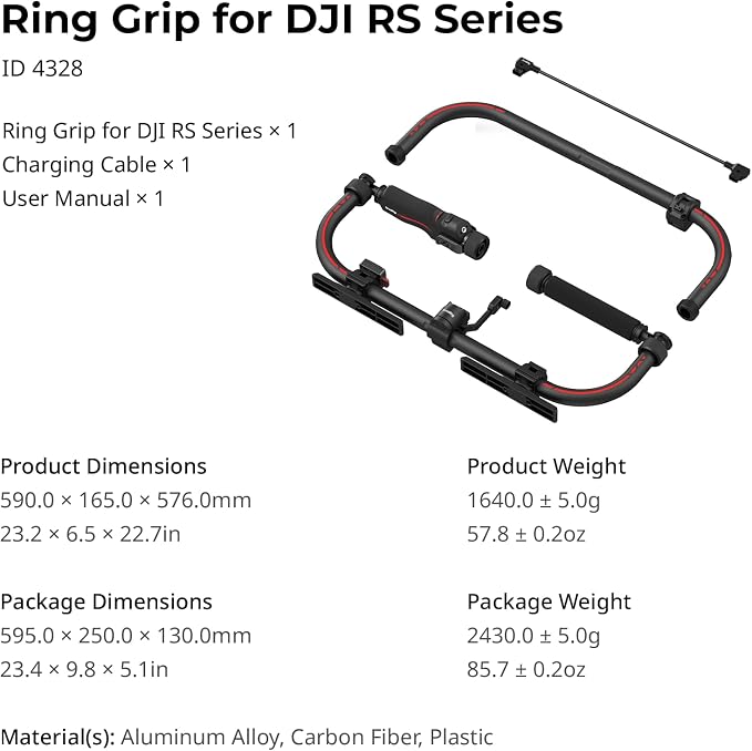 SMALLRIG Stabilizer Handheld Ring Grip