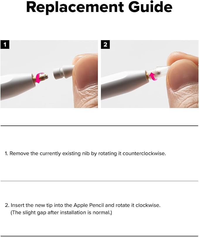 Ringke Apple Pencil Tips Compatible