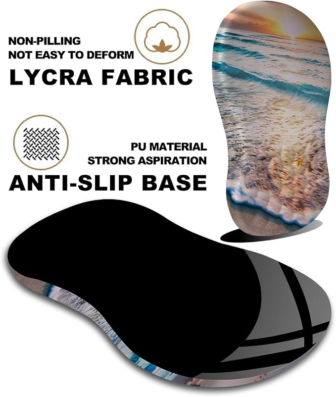 Mouse Pad Wrist Support, Ergonomic Mouse Pad