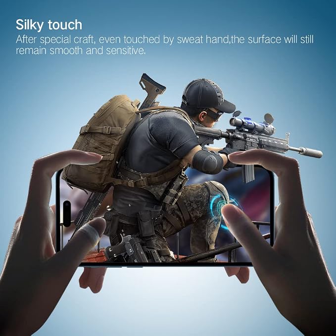 PERFECTSIGHT Sapphire Anti Glare Blue Light Blocking Screen Protector Designed