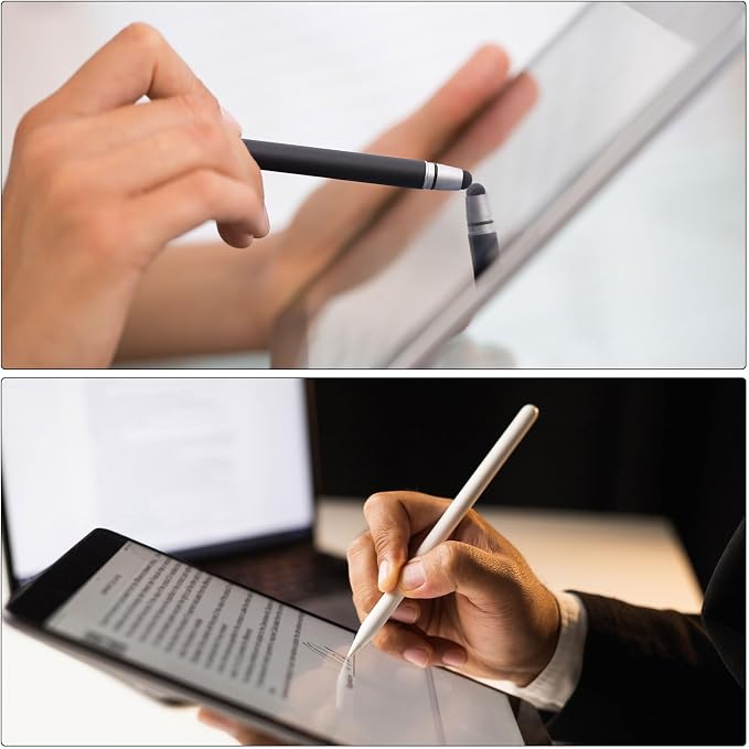 MECCANIXITY 2pcs Stylus Pens for Touch Screens Hexagon Crayon Stylus Pen