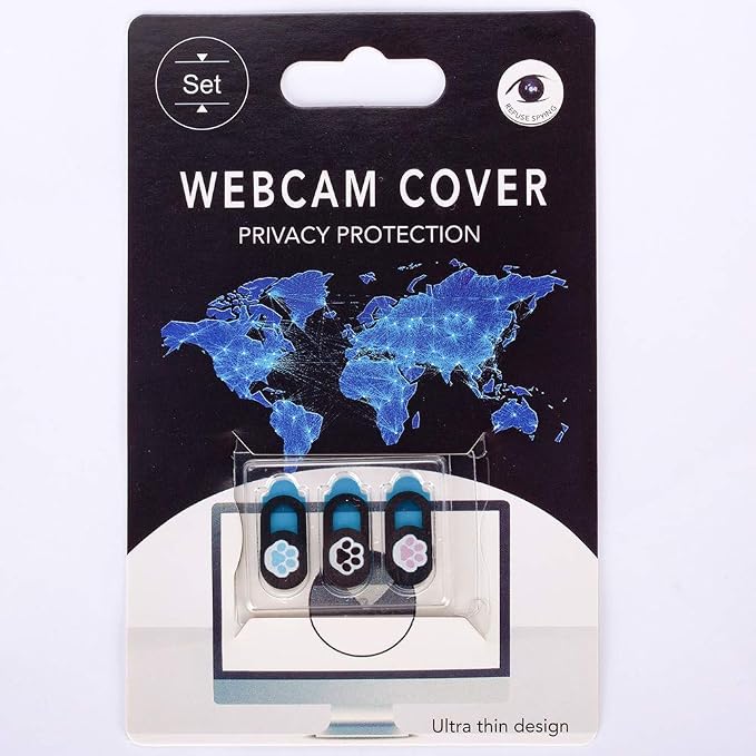 Webcam Cover 3 Pack Slide Ultra Thin Laptop Camera Cover