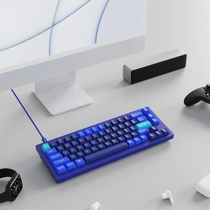 Keychron Q2 Wired Custom Mechanical Keyboard, QMK/VIA Programmable Macro
