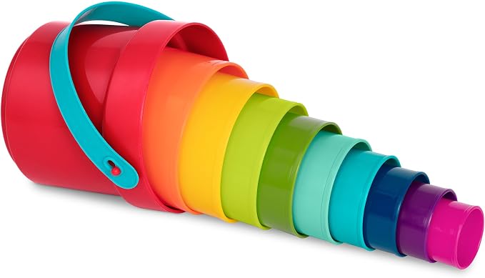Battat Stacking Cups, Stack Up Cups Nesting Toy Set, 10 Pieces, Toddler | 9