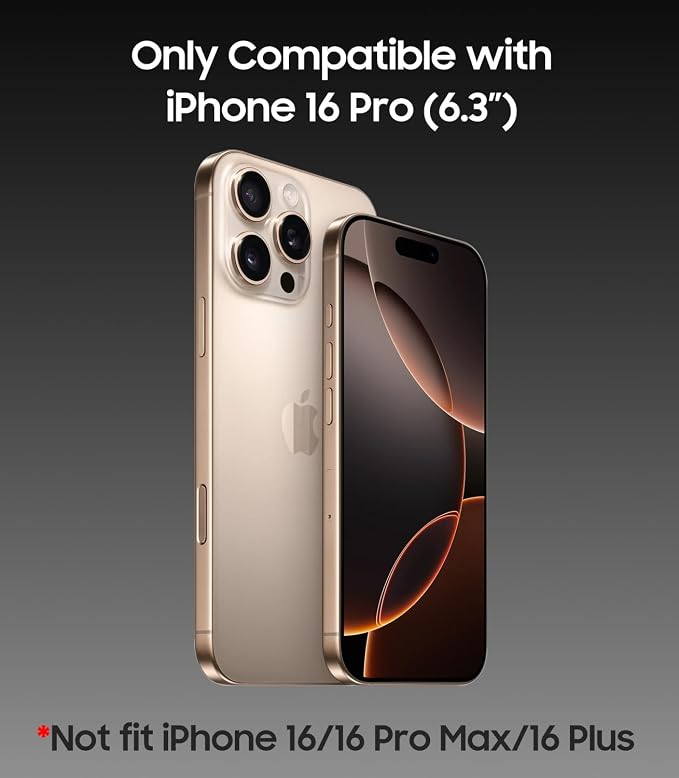 Magnetic for iPhone 16 Pro Case, Compatible