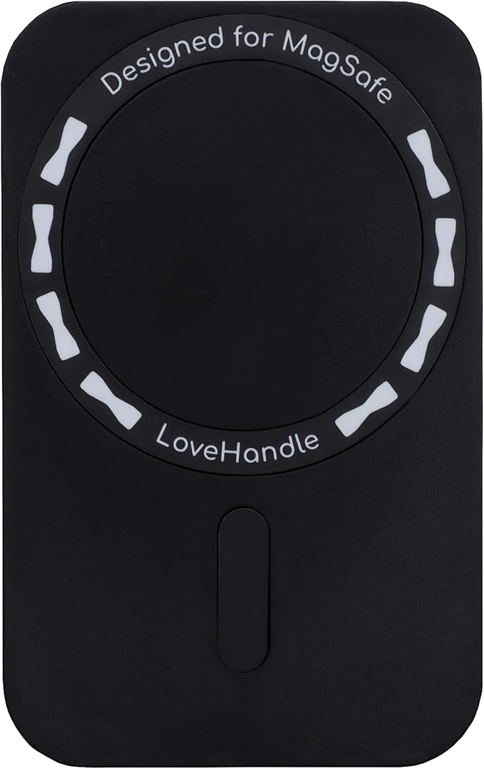 LoveHandle PRO MagSafe Compatible Magnetic Phone Grip w/Kickstand