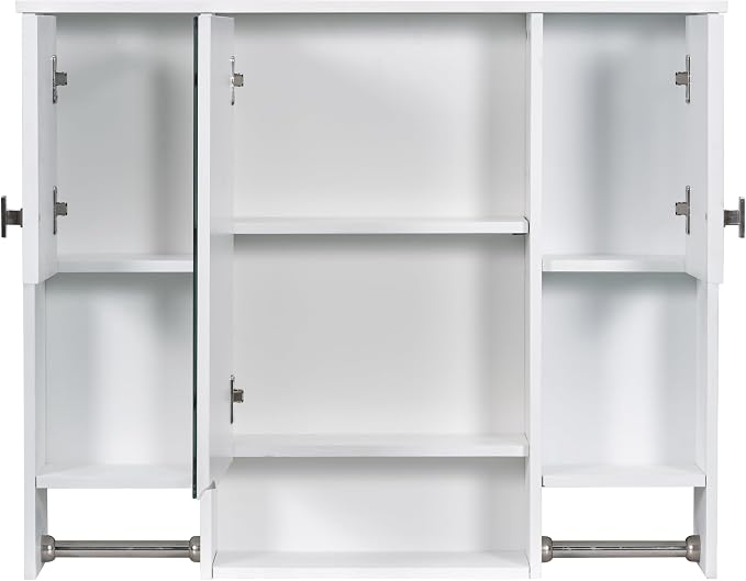 Bathroom Medicine Cabinet, Wall Mounted Bathroom Storage Cabinet