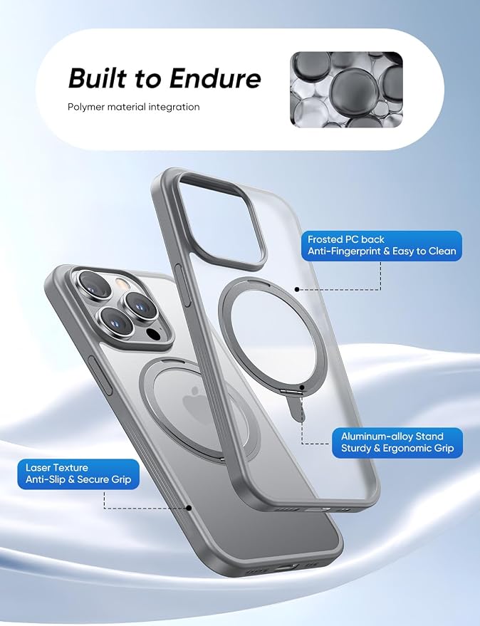 MAGIC JOHN 360° Rotatable Magnetic Invisible Stand