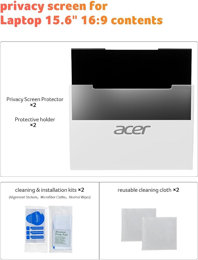 acer 2-Pack Laptop Privacy Screen