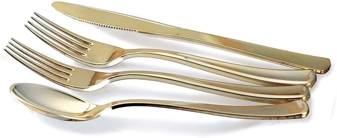" OCCASIONS " 320pcs set-Wedding Party Disposable Plastic Plate Set -40 x 10''