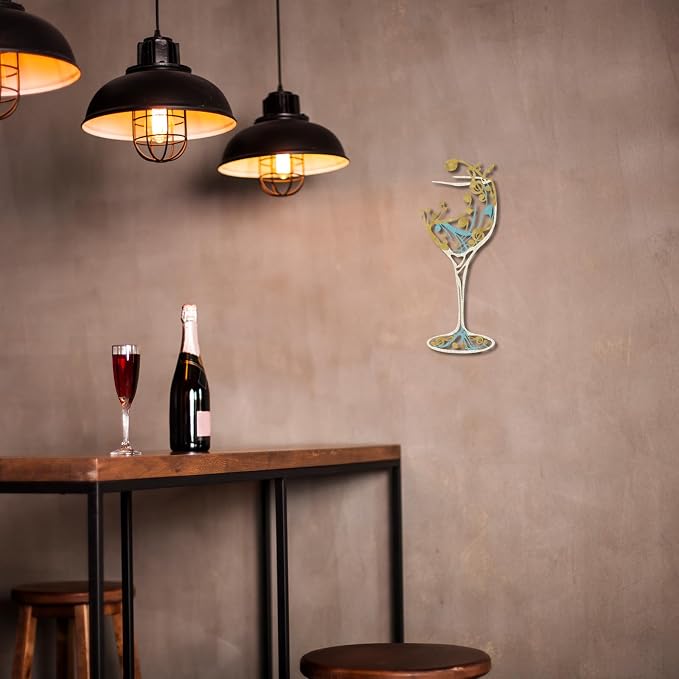 Oubasa Metal Wall Art for Kitchen