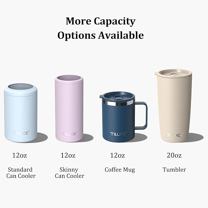TILUCK 20 oz Insulated Coffee Tumbler