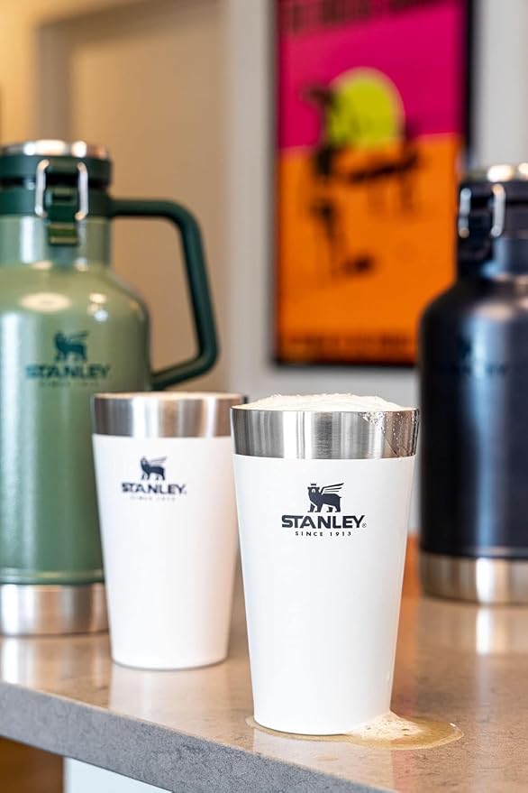 STANLEY Adventure Stacking Beer Pint Glass | Stackable Drinking Cup