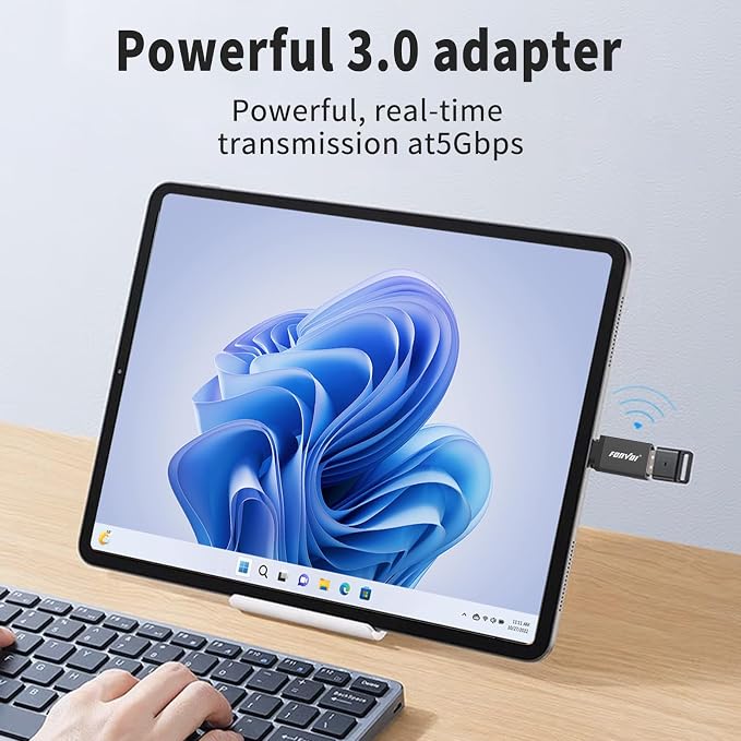 USB C to USB Adapter, USB Type C Male to USB 3.0 Female OTG Adapter Compatible
