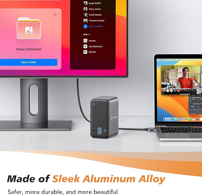 TobenONE Docking Station Dual Monitor