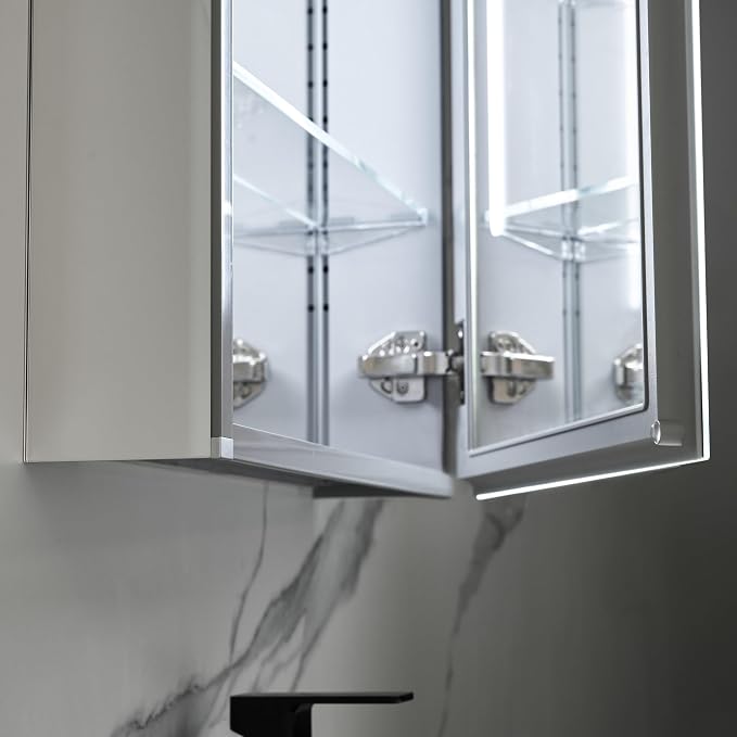 LED Lighted Medicine Cabinet Mirror