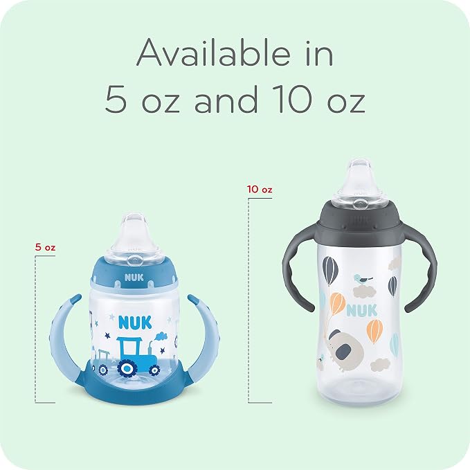 NUK Disney Large Learner Spill Proof Sippy Cup – BPA Free, Spill Proof Sippy Cup