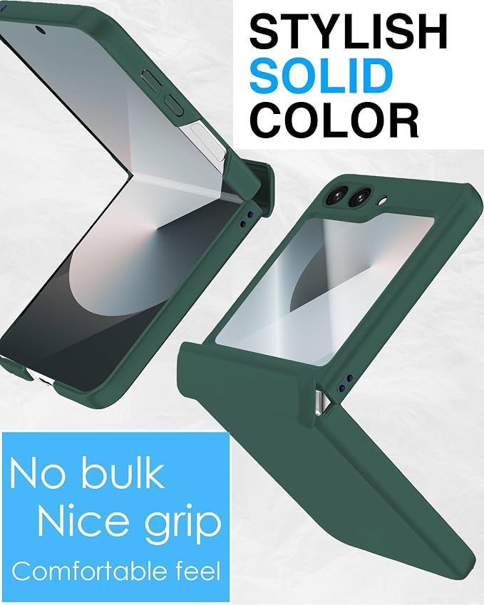 STORMTAL for Samsung Galaxy Z Flip 6 Case/Z Flip 7 FE Case, Hinge Protection