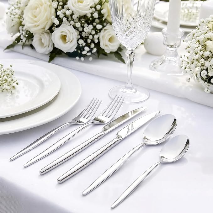 24 Piece Silverware Set for 4