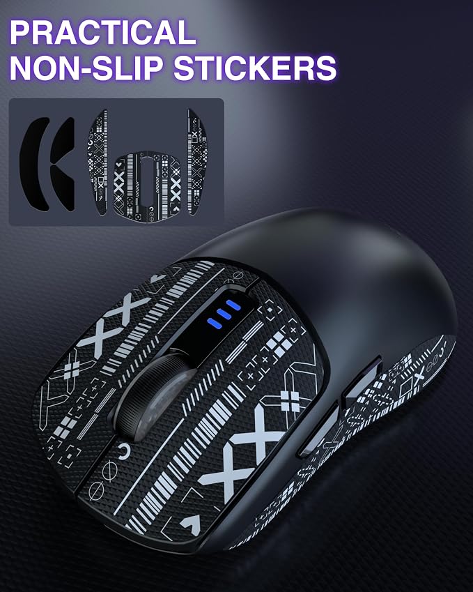 AULA SC580 Wireless Gaming Mouse, Tri-Mode 2.4G/BT5.0/USB-C Gaming Mouse