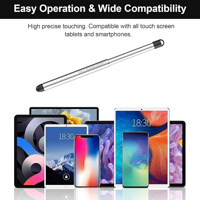 Stylus Pens with Pen Slot for Touch Screens, High Precision Capacitive