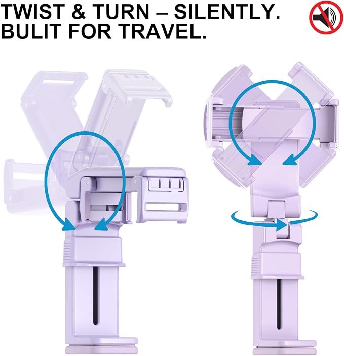 Perilogics 2025 Upgraded Travel Essentials Must Have Airplane Phone Holder
