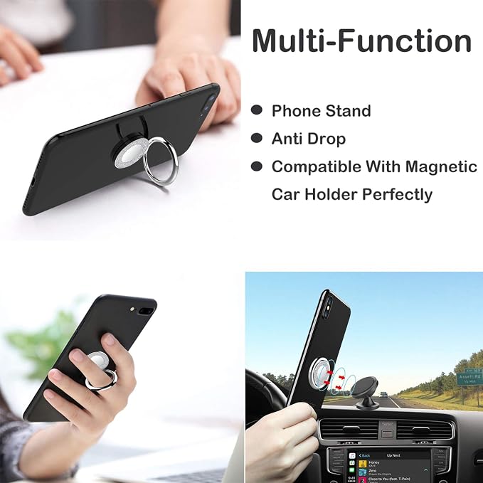 Cell Phone Ring Holder Stand, Cell Phone Grip Holder, Adhesive Phone Grip