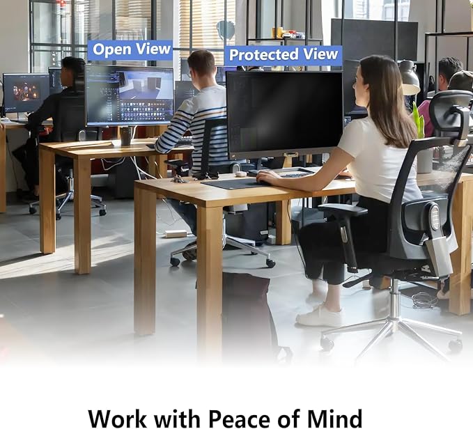 2 Pack Computer Privacy Screen Shield Compatible