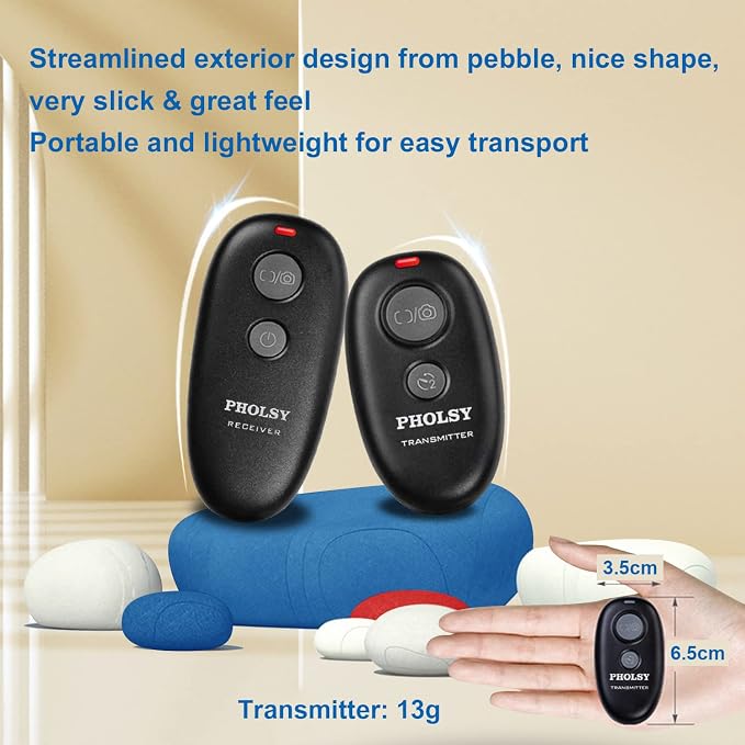 PHOLSY O6 for Olympus Shutter Release RM-UC1 Camera Remote Control Trigger for