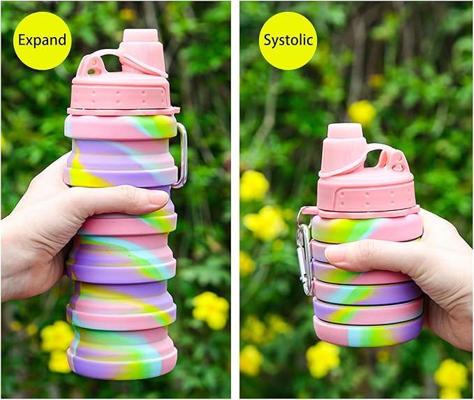 Collapsible Water Bottles Travel water bottle Sports Portable Sport Water