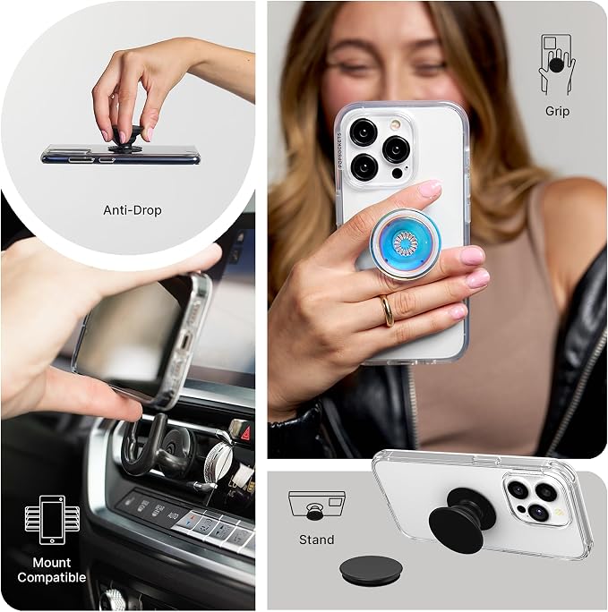PopSockets Phone Grip with Expanding Kickstand, Adhesive Grip