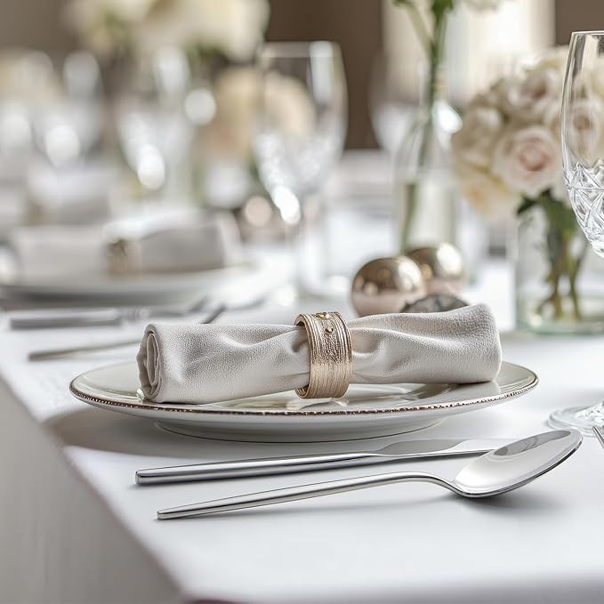 18/10 Silverware Set for 4, 20 Piece Stainless Steel Flatware Cutlery Set |