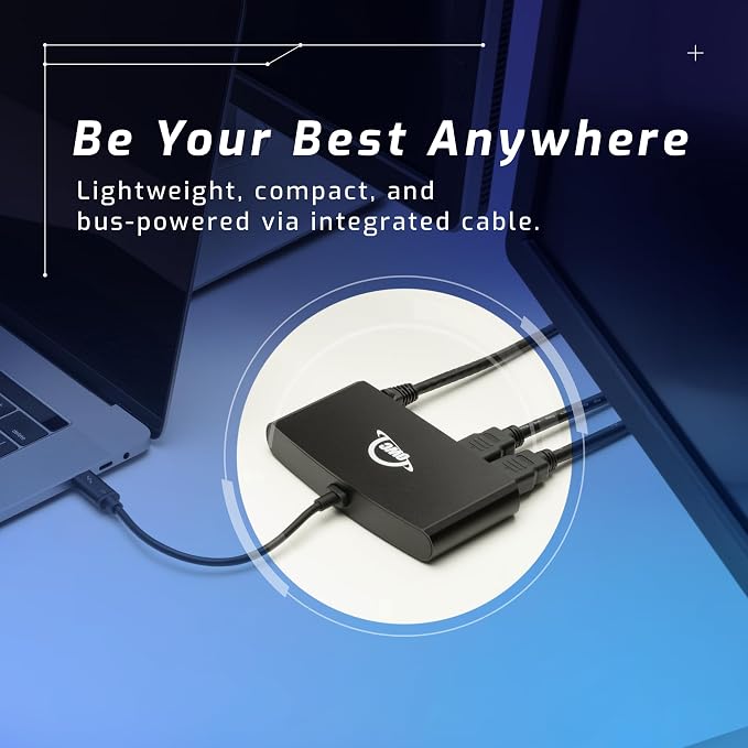 OWC Thunderbolt mini Dock, Bus-Powered 5-Port Multi-Adapter