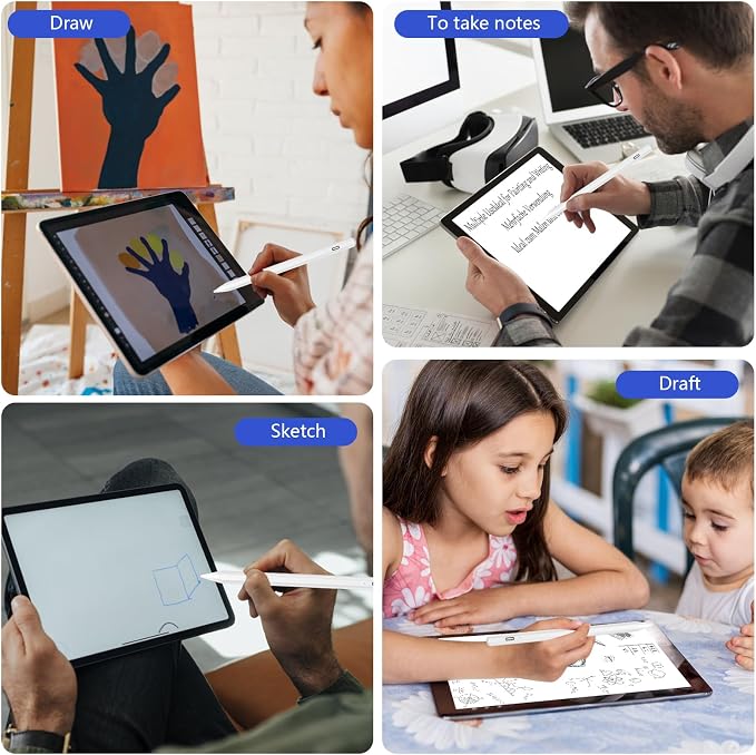 COO Stylus Pen for iPad, Button Fast Charging Pencil