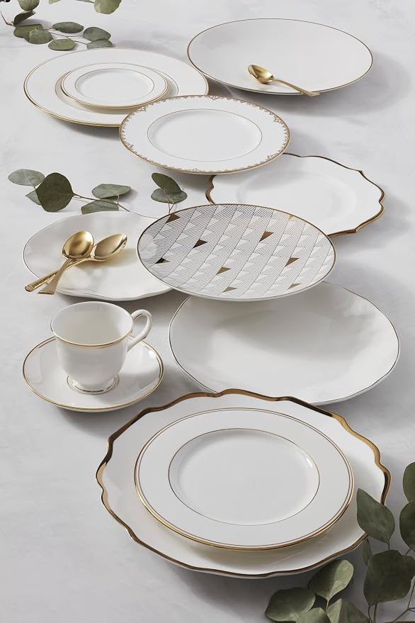 Lenox Blue Bay 4-Piece Set Dinner Plates, 6.40 LB