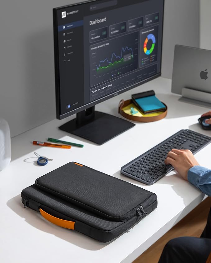tomtoc 360 Protective Laptop Carrying Case compatible