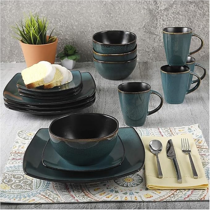 Gibson Elite Soho Lounge 16 Piece Dinnerware Set