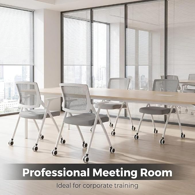8 Pack Folding Office Chair