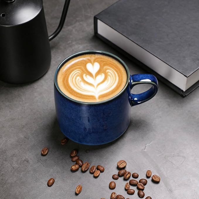 12oz Minimalistic Ceramic Pottery Coffee Mug, earthen Tea Mug