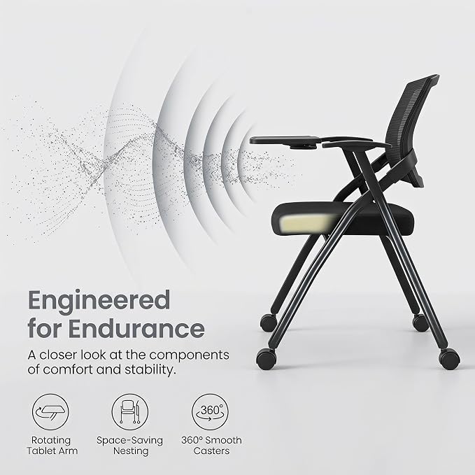2 Pack Folding Office Chair